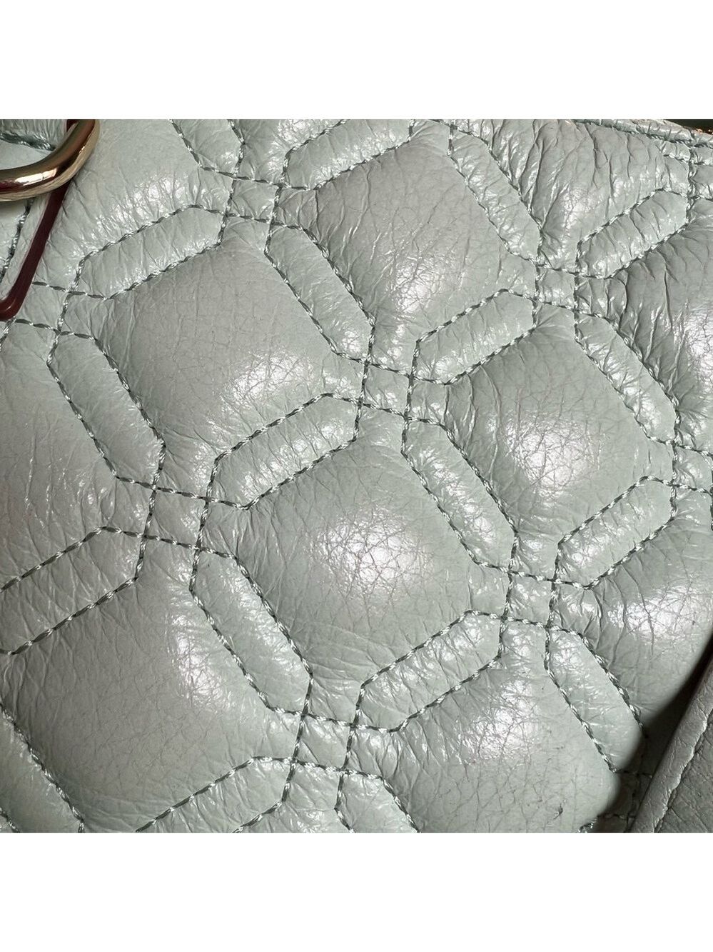 Kate Spade Rachelle Astor Quilted Mint Green Handbag - Picture 4 of 8